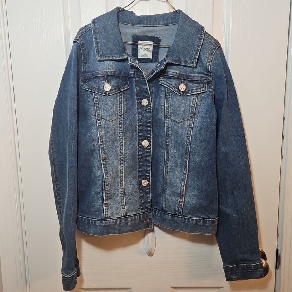 MUDD GIRLS DENIUM JACKET SIZE 16